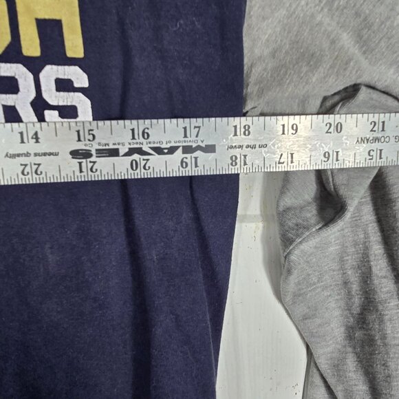 University of Pittsburgh Panthers 1/4 Zip Pullover Sweatshirt Small Unisex‎ Blue - Picture 6 of 10